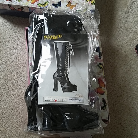 pleaser electra boots